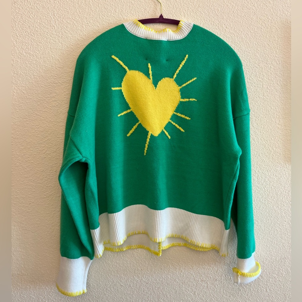 Kerri Rosenthal XOKR Sunshine Sweater XL runs small. Big medium in my opinion